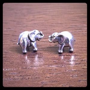 Jewelry - Silver Elephant Earrings!! So cute!! Jewelry - Silver Elephant Earrings!! So cute!!